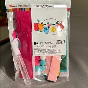 Floral Crown Kit-such a cute headpiece for Dia de los Muertos or a costume!